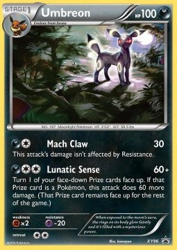 XY96 Umbreon - XY Black Star Promo Cards