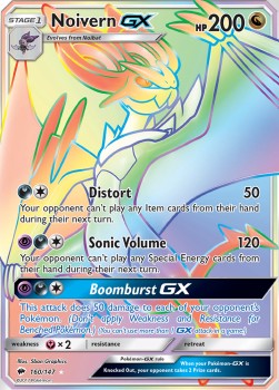 Noivern GX (BUS 160) - Played Condition