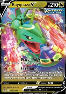 Rayquaza V (SWSH 147) - Good