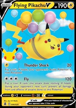Flying Pikachu V (CEL 006)