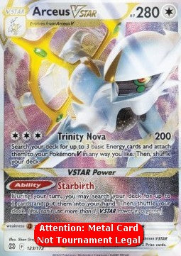 Arceus VSTAR (BRS 123) - Metal