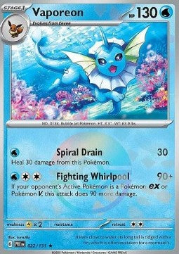 Vaporeon (xPRE 022)