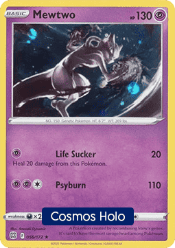 Mewtwo (BRS 056) - Cosmos Holo