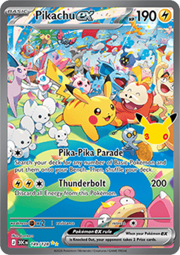 Pikachu ex (30C 149)