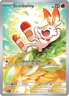 225 Scorbunny - Ascended Heros