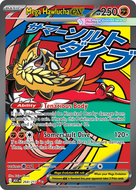 268 Mega Hawlucha ex - Ascended Heros