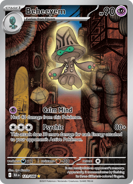 121 Beheeyem - Black Bolt