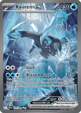 165 Kyurem ex - Black Bolt