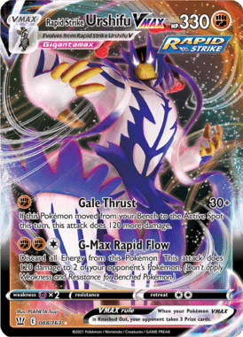088 Rapid Strike Urshifu VMAX - Battle Styles