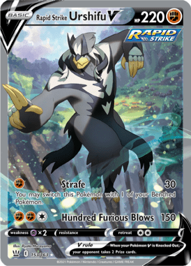 153 Rapid Strike Urshifu V - Battle Styles
