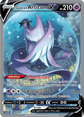170 Galarian Articuno V - Chilling Reign