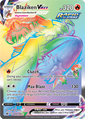 200 Blaziken VMAX - Chilling Reign