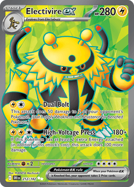 212 Electivire ex - Destined Rivals