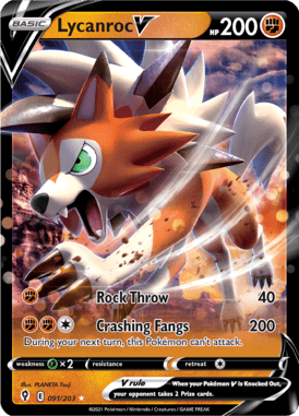 091 Lycanroc V - Evolving Skies