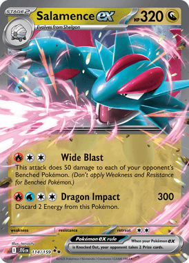 114 Salamence ex - Journey Together