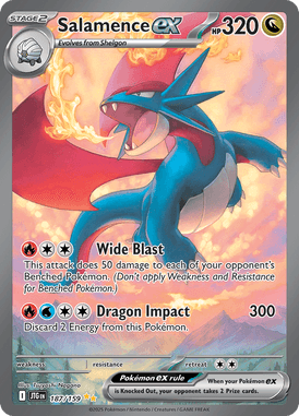 187 Salamence ex - Journey Together