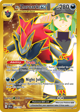 189 N's Zoroark ex - Journey Together