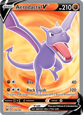 179 Aerodactyl V - Lost Origin