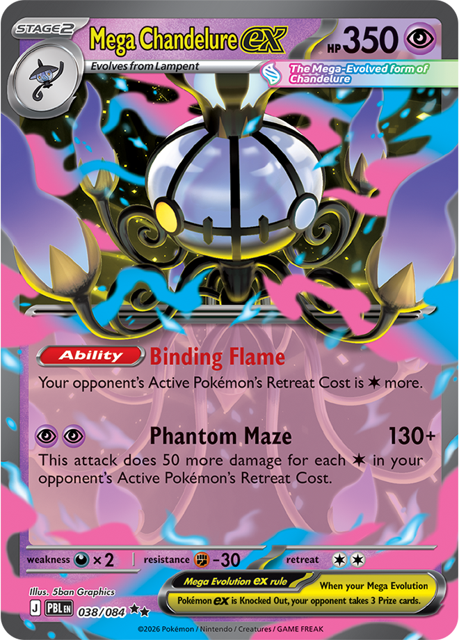 038 - Mega Chandelure ex