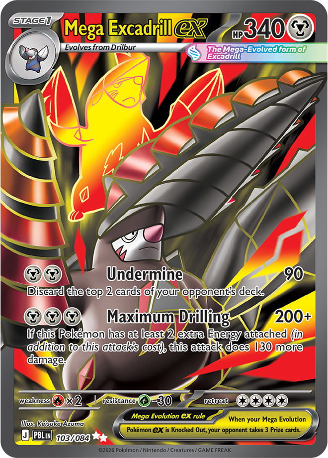 103 - Mega Excadrill ex