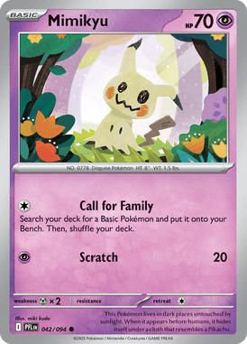 042 Mimikyu - Phantasmal Flames