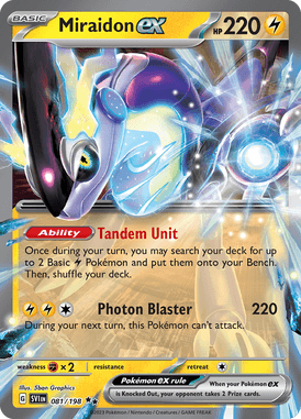 081 Miraidon ex - Scarlet & Violet