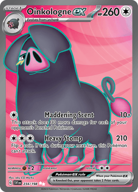 234 Oinkologne ex - Scarlet & Violet