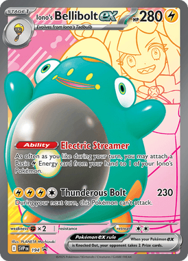 194 Iono's Bellibolt ex - Scarlet & Violet Promo Cards