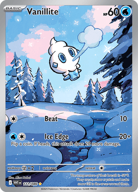 111 Vanillite - White Flare