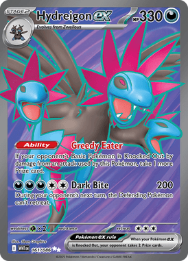 161 Hydreigon ex - White Flare