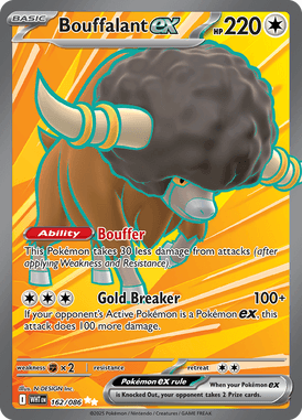 162 Bouffalant ex - White Flare