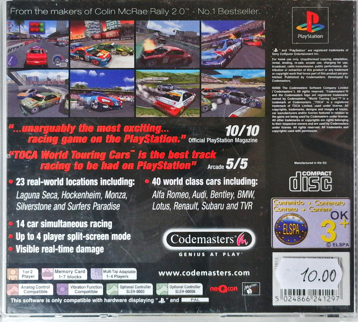 TOCA World Touring Cars - Complete