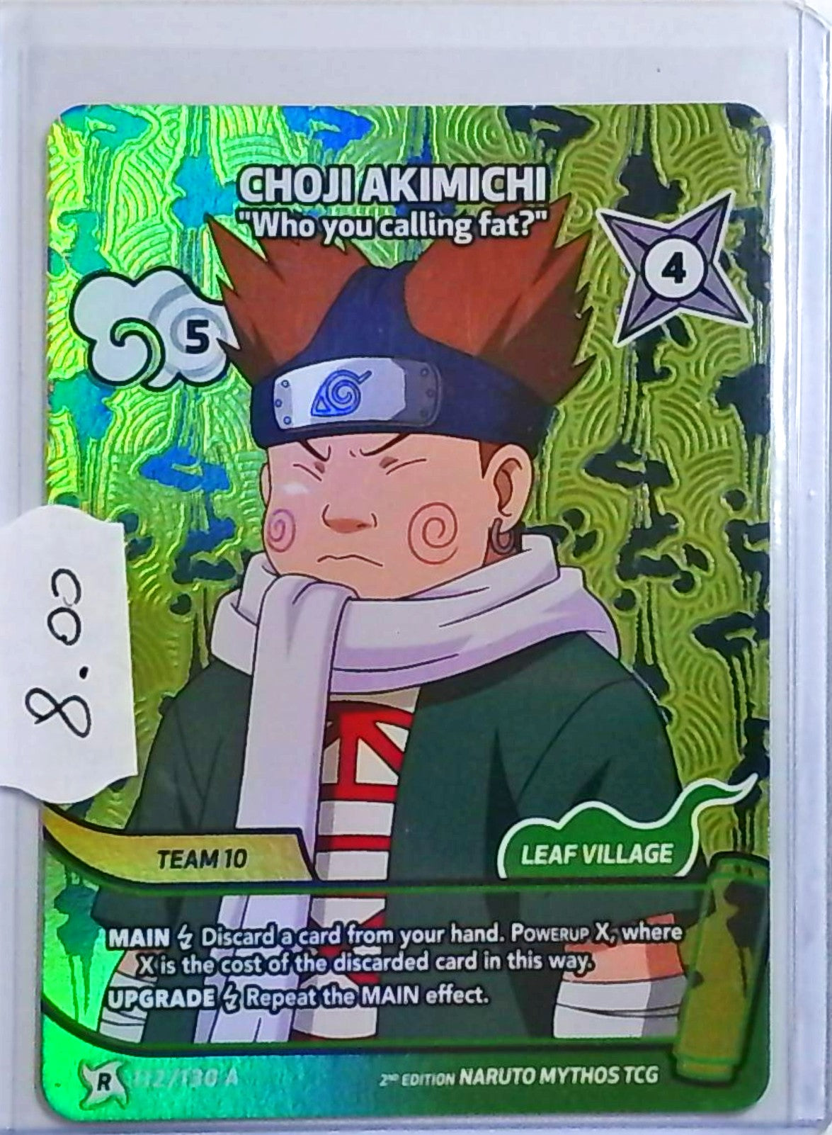 Choji Akimichi 112/130 A