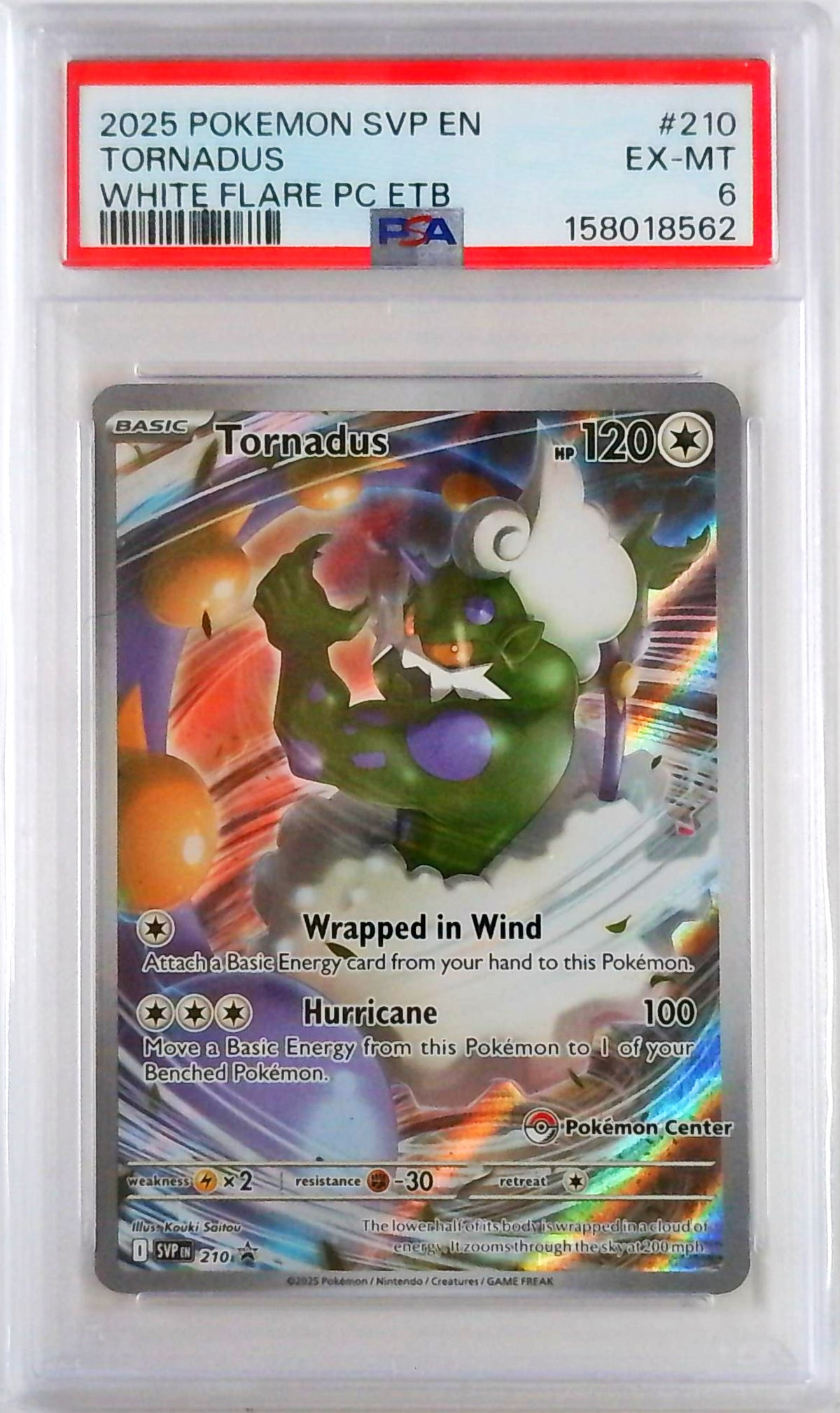 Tornadus (SVP 210) - PSA 6
