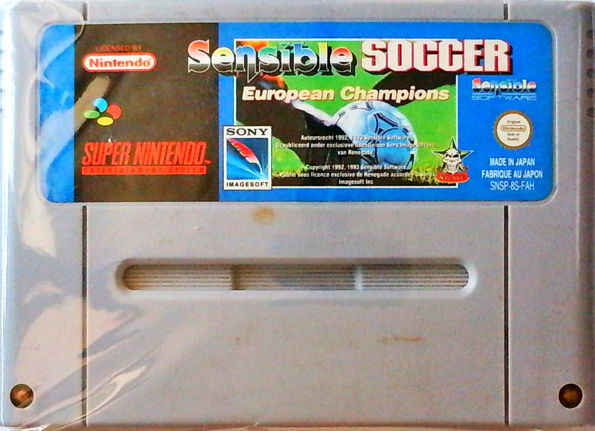 Sensible Soccer - European Champions - (Loose Cartridge)