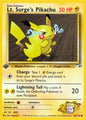 Lt. Surge's Pikachu (GH 81)