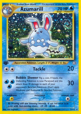 2 Azumarill - Neo Genesis