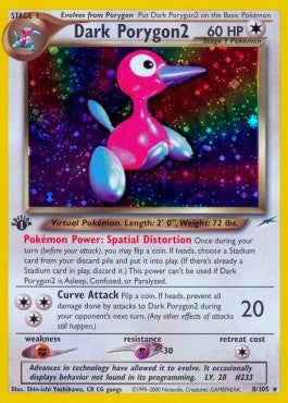 008 Dark Porygon2 - Neo Destiny