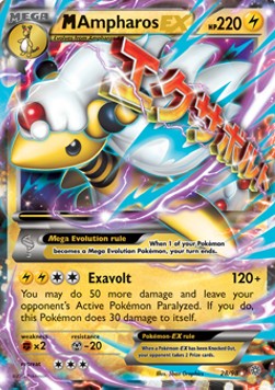 MAmpharos EX (AOR 28) - Played