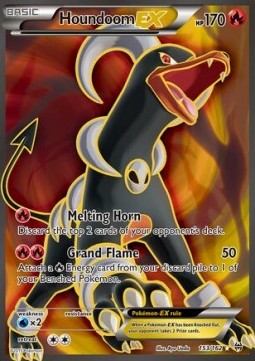 153 Houndoom EX - BREAKthrough