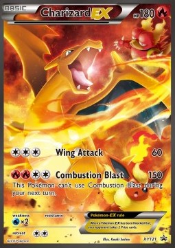 XY121 Charizard EX - XY Black Star Promo Cards