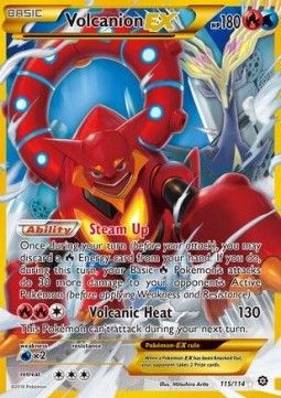 115 Volcanion EX - Steam Siege