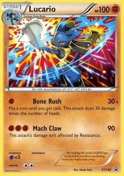 XY140 Lucario - XY Black Star Promo Cards