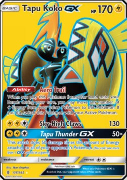 Tapu Koko GX (GRI 135)