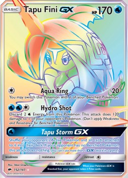 152 Tapu Fini GX - Burning Shadows