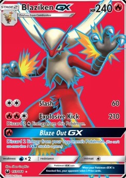 153 Blaziken GX - Celestial Storm