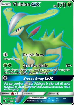 197 Virizion GX - Lost Thunder