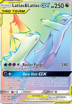 190 Latias & Latios GX - Team Up