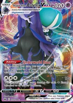 Shadow Rider Calyrex VMAX (CRE 075) 075/198