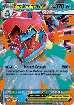 Mega Feraligatr ex (MEP 036)
